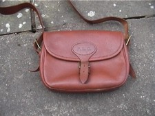 100 pelle vintage. Borsa per cartucce..
