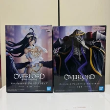 OVERLORD Figure 20cm set new Japan Ainz Ooal Gown Albedo