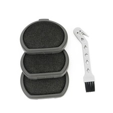 3 X Ersatz Filter Vormotorfilter Kompatibel+B??rste F??r AEG FX9 QX9 Staubsauger
