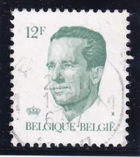 Belgium 1984 King Baudouin 12f Fine Used SG 2718 VGC