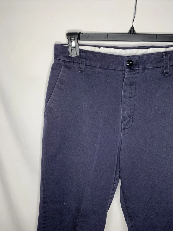 Bulwark Excel FR Pants Men’s 35x 30 Arc 9.2 ATPV  Navy Pockets Safety Work - Image 2 of 4