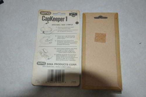Vintage Kalt Camera Lens Cleaner Blower Brush & Sima Capkeeper 1 Made in USA - Picture 3 of 3