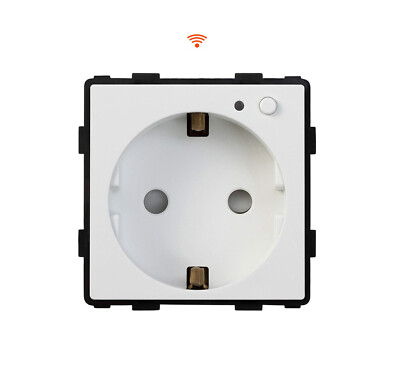 Smart-Home Unterputz-Steckdose WLAN WiFi Alexa Google Home Tuya IFTTT