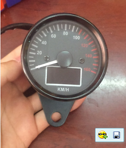 Contagiri Per Moto Digitale | LCD Con Orologio | Per Ducati E Altri Modelli | Impermeabile - Foto 9
