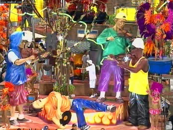 BRAZIL Sao Paulo CARNIVAL CARNAVAL 2008 -14 DVD - Complete Parade