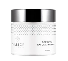 Valice Exfoliating Facial Peel Pads for Enlarged Pores, Smoothing & Brightening