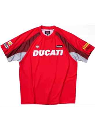 Supreme Ducati Soccer Jersey - Red Size Medium - In Hand