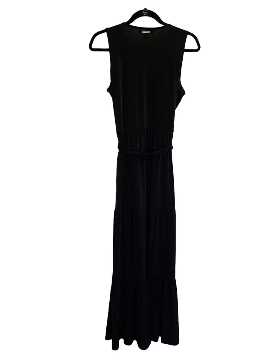 Michael kors chain lace up maxi dress sales