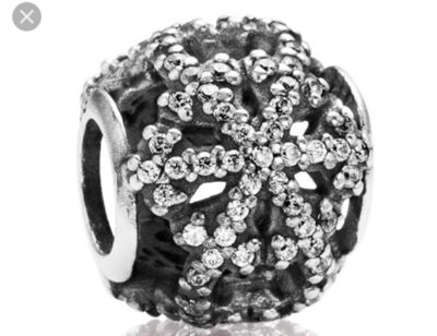 Pandora Charm Christmas Snowflake 2013 Let It Snow Limited Edition