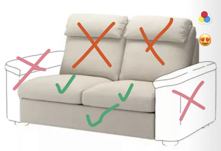 Ikea on sale loveseat sleeper
