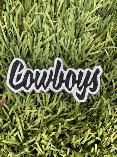Oklahoma State Cowboys 3” X 1” Patch Iron On Embroidered