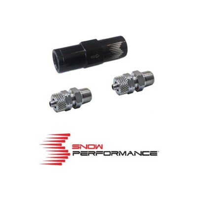 Snow Performance Water / Methanol Check Valve Quick-Connect Fittings 8CV-QC