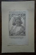 MICHEL MARULLE. Michael Tarchianota. MICHAEL MARULLUS (1453-1500 ) Poet .