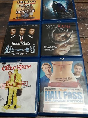 BLU-RAY MOVIES ! YOU PICK 5!!! Check availability before you buy