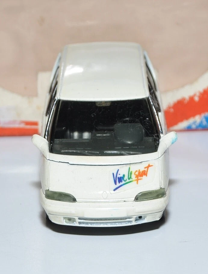 Auto Logitoys Renault Espace 1522 Olimpiadi Albertville 92 bianco scala 1:43 - Immagine 4 di 4