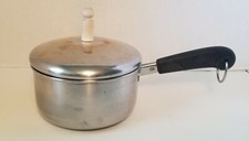Revere Ware 1 Quart Sauce Pan With Lid Cooking Pot USA Made