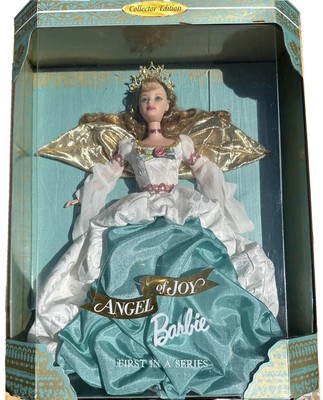 Barbie Angel of Joy Gold Crown # 1 Collector Edition Gift Christmas Decor Rare