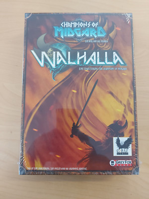 Valhalla - Champions of Midgard - GreyFox - Folie - Brettspiel-Sammlung-Konvolut