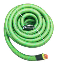 Xscorpion 0 Gauge 50ft GREEN SNAKE SKIN OFC Wire Strands Copper Cable 1/0 AWG US