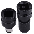 2 Pcs Socket Adapter Set Impact Wrench Adapter Socket Reducer Set