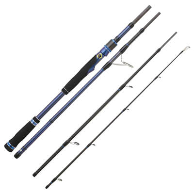 Hearty Rise Slash Monster Peacock Reiserute Spinnrute V-NET-3-Kohlefasergewebe