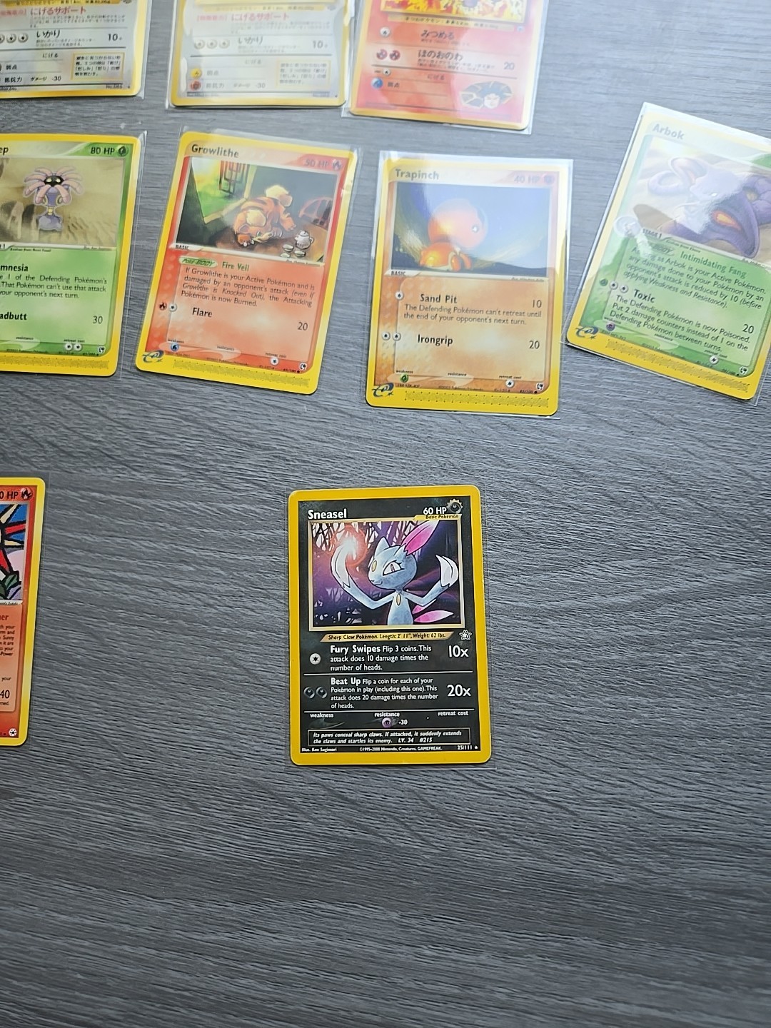 Pokemon TCG Neo Genesis Sneasel Card 25/111 Unlimited Rare, Vintage 2000