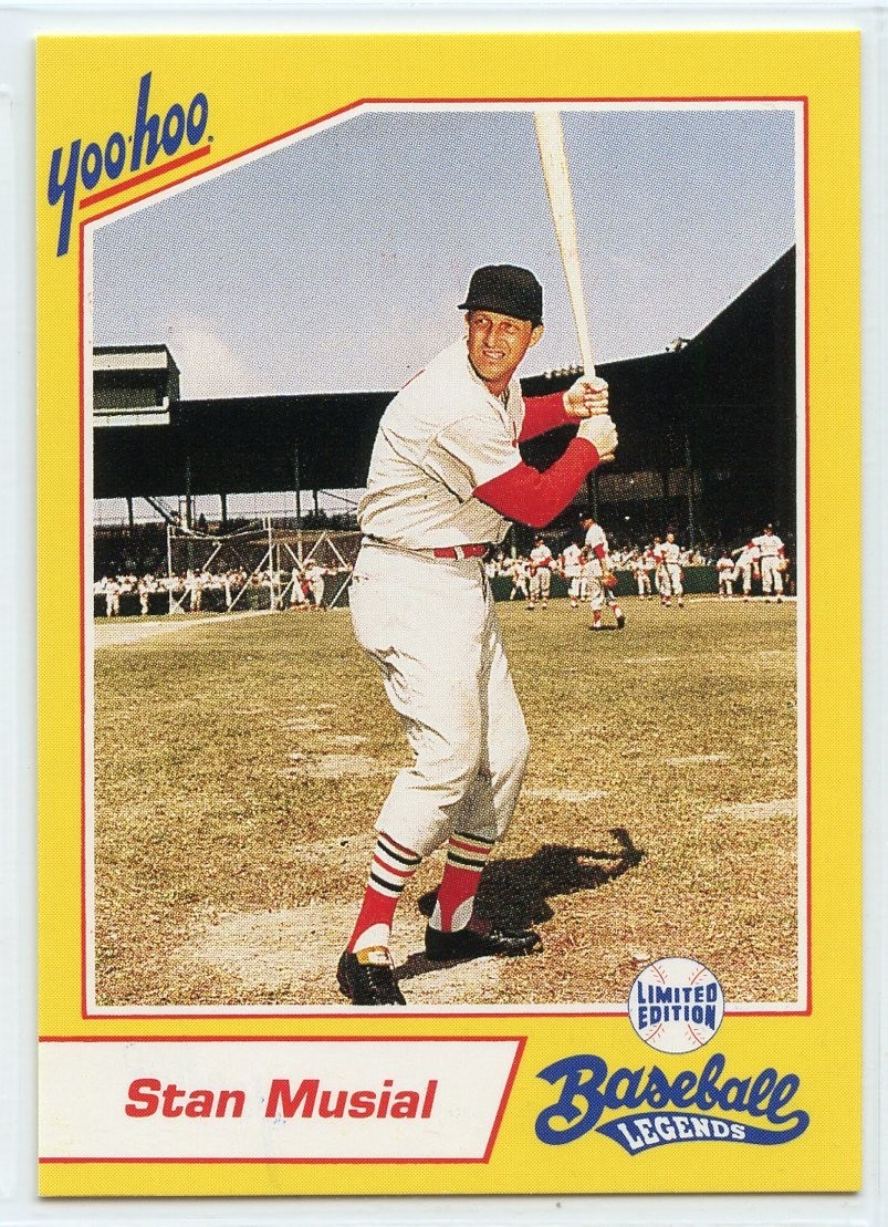 Stan Musial #NNO 2000 Fleer Focus Baseball Club 3000 Relics
