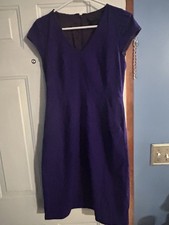 J.CREW Women's Size 4 Sleeveless Dress Purple  With Lining