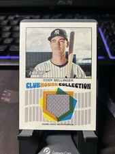 2026 Topps Heritage Clubhouse Relics Cody Bellinger CCR-CB Yankees Game-Used
