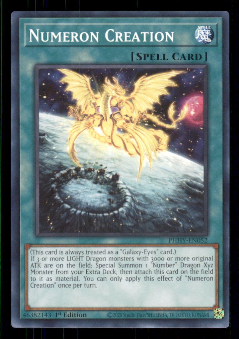 Yugioh Numeron Creation #PHHY-EN052 Photon Hypernova LP