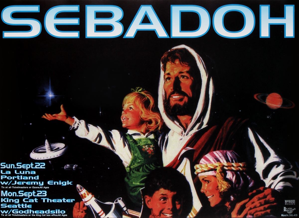 Frank Kozik Sebadoh Limited Edition Print