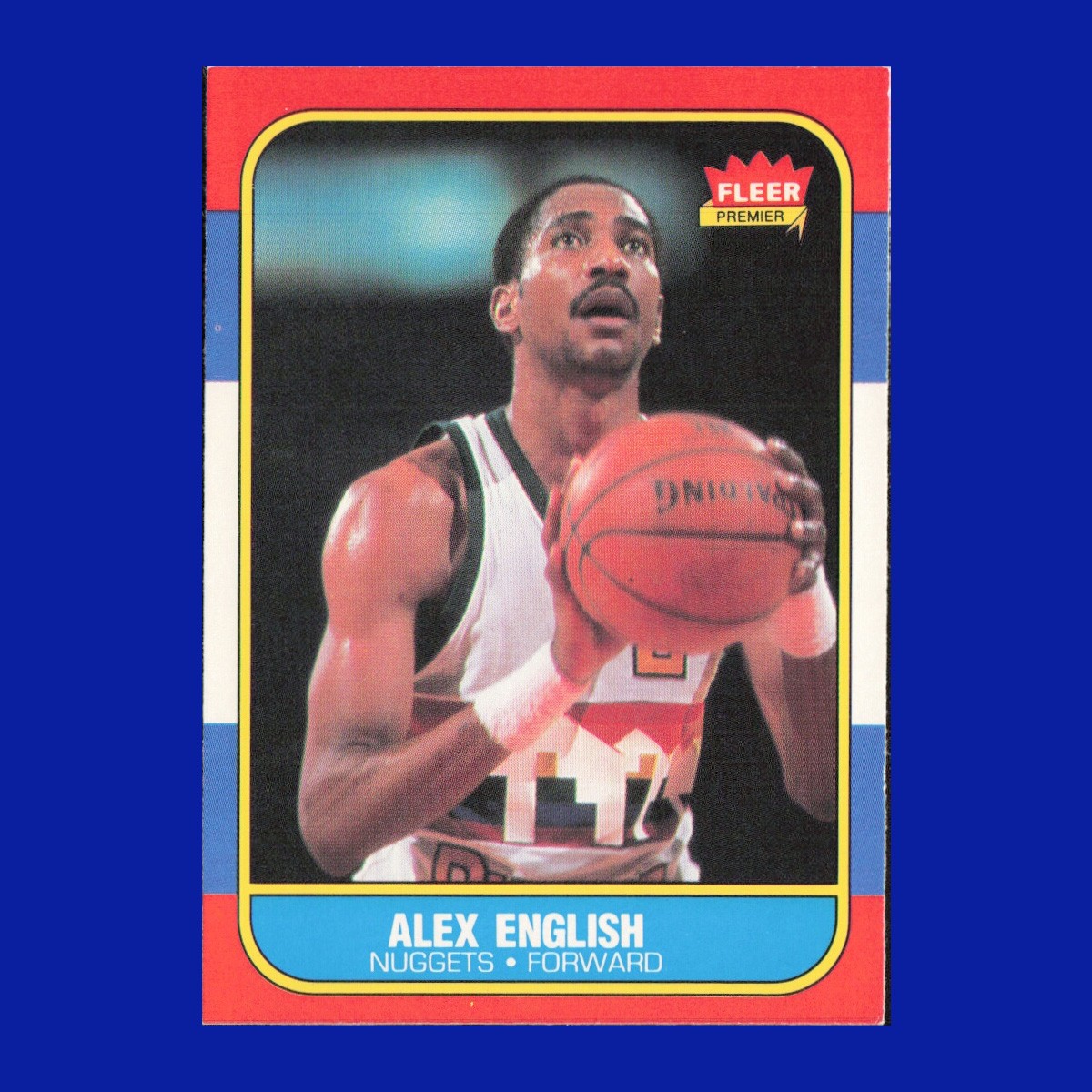 1986-87 Fleer #30 Alex English
