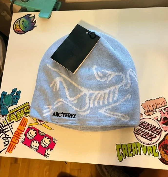 Arc'teryx Bird Head Toque Light Blue Beanie – Merino Wool