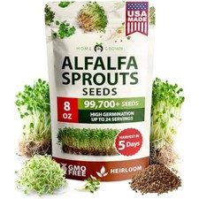 Broccoli Sprouting Microgreens Seeds - 99,700 Non-GMO Heirloom