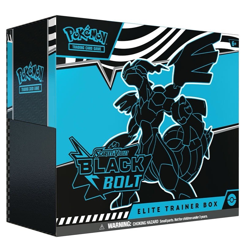 Pokemon TCG Scarlet Violet 10.5 Black Bolt Elite Trainer Box | eBay