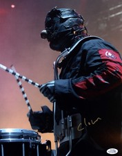 Slipknot Clown Signed Autographed 11x14 Photo Shawn Crahan Drummer ACOA