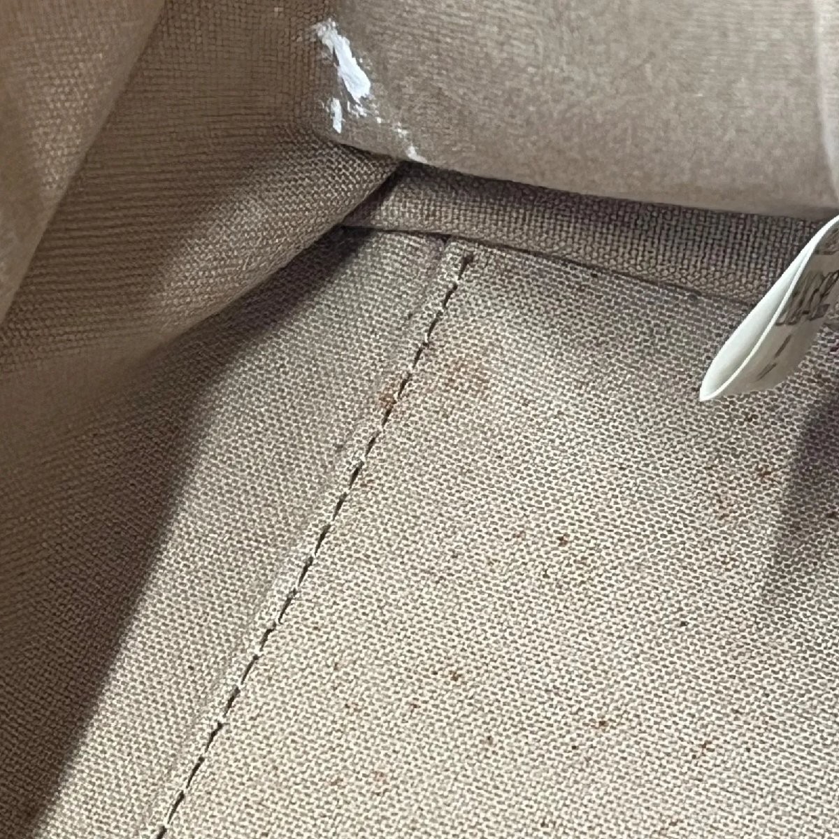 Auth BURBERRY BLUE LABEL Tote Bag Canvas Camel Leather Handles Womens thumbnail 9