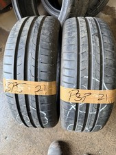 2x 185/55/15 82H DUNLOP SPORT BLUE RESPONSE 7mm DOT CODE 2021