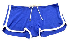 Victoria's Secret Pink Cotton Dorm Boyshort Panty Ultramarine Blue S M L XL XXL