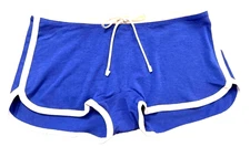 Victoria's Secret Pink Cotton Dorm Boyshort Panty Ultramarine Blue S M L XL XXL
