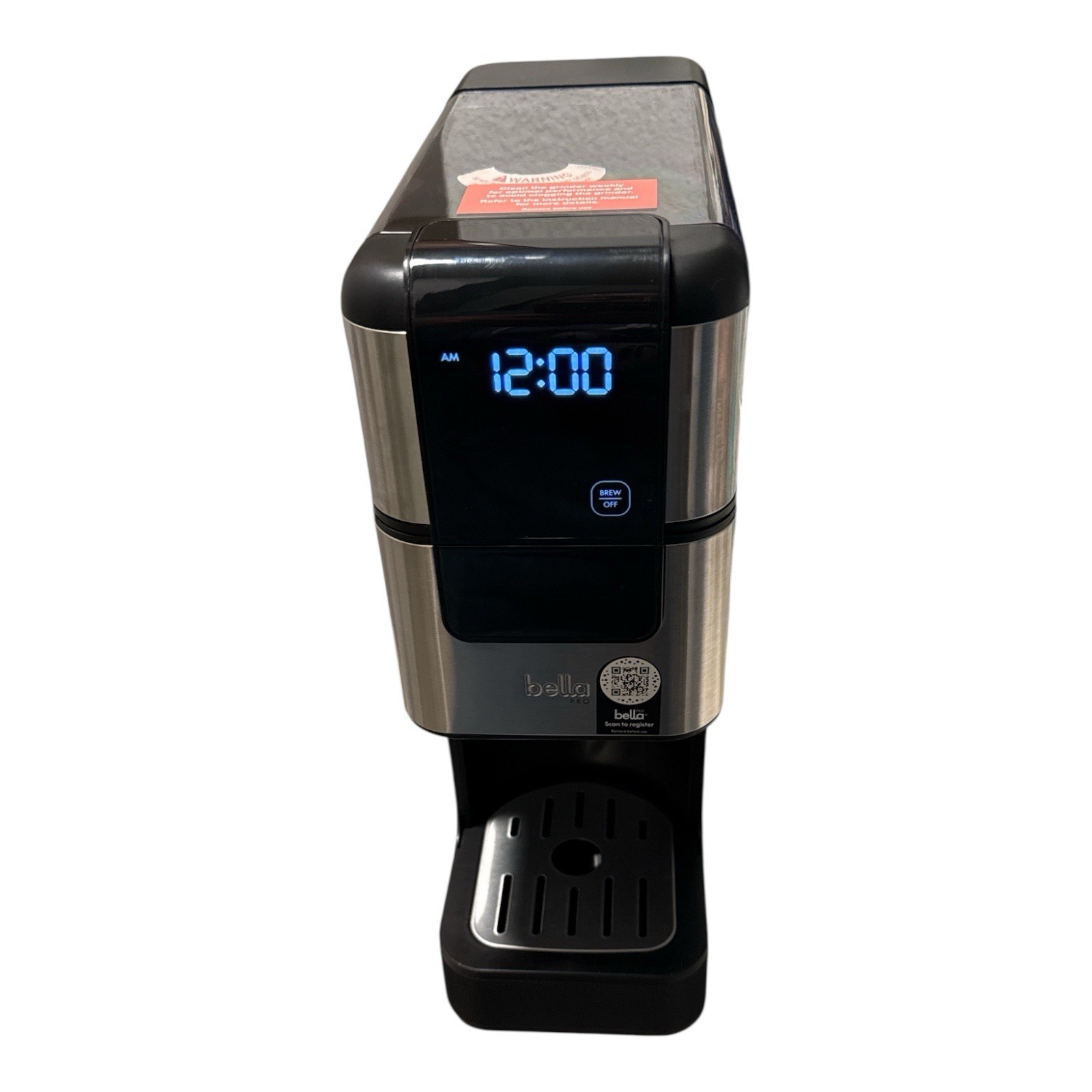 With Integrated Burr Grinder