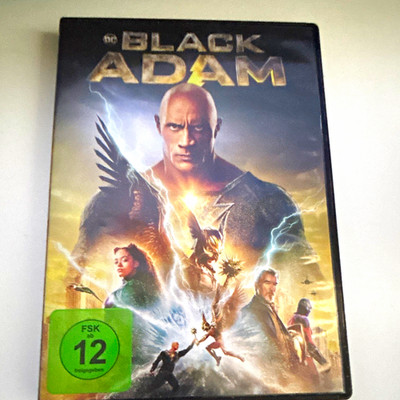 Black Adam DVD Film DC Franchise PAL Region 2 FSK 12 125 Min Großhülle