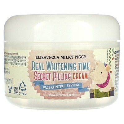 Milky Piggy, Secret Pilling Cream, Face Control System, 3.53 oz (100 g)