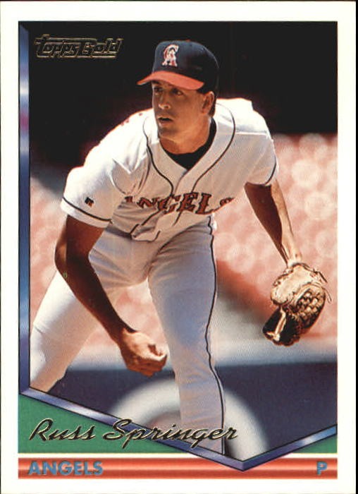 1994 Topps Gold #113 Russ Springer - BB