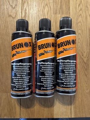 (46,50 EUR/l) Brunox Waffenpflegespray Waffenöl High Tech Pflegeöl 3x 300 ml 