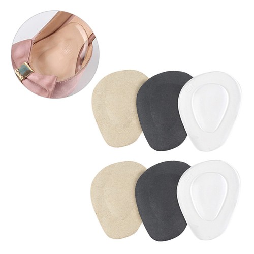 3 pares de almohadillas de gel para antepié medias plantillas plantillas para zapatos tacones altos anti amortiguación - Imagen 7 de 11