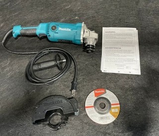 MAKITA 5" SJS Angle Grinder with AC/DC Switch Blue GA5020