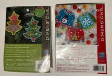 Dimensions Christmas Felt Ornament Stitch Kit - NEW