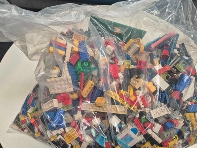 5 kg gemischte Lego & markenlose Steine Restposten - unsortiert gebraucht Konvolut