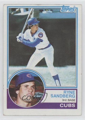 1983 Topps Ryne Sandberg #83 Rookie RC HOF